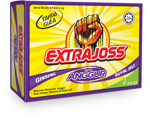 Extra Joss Grape 10 Pack x 6 sachets