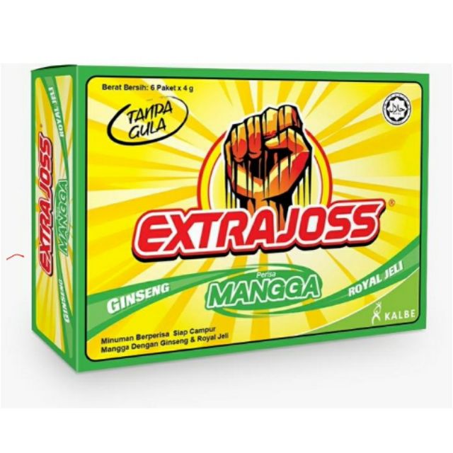 Extra Joss Mango 10 Pack x 6 sachets