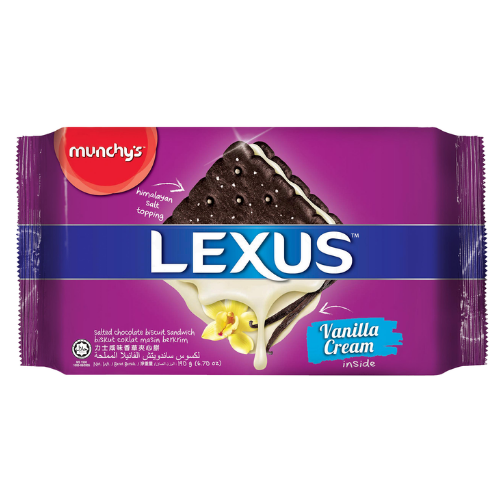 Lexus Salted Vanilla Sandwich 12 Pack x 190g