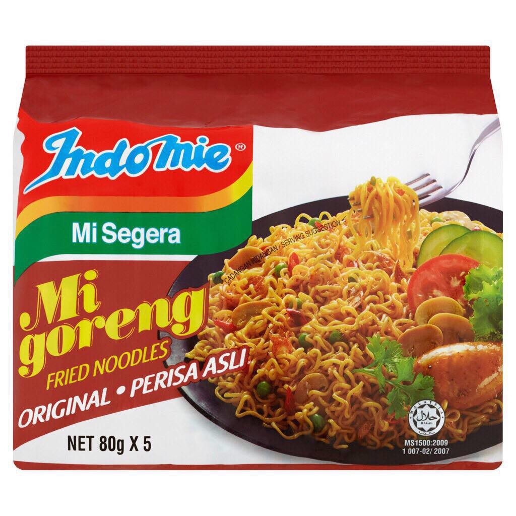 Indomie Goreng Asli 8 x 5 pcs x 80g