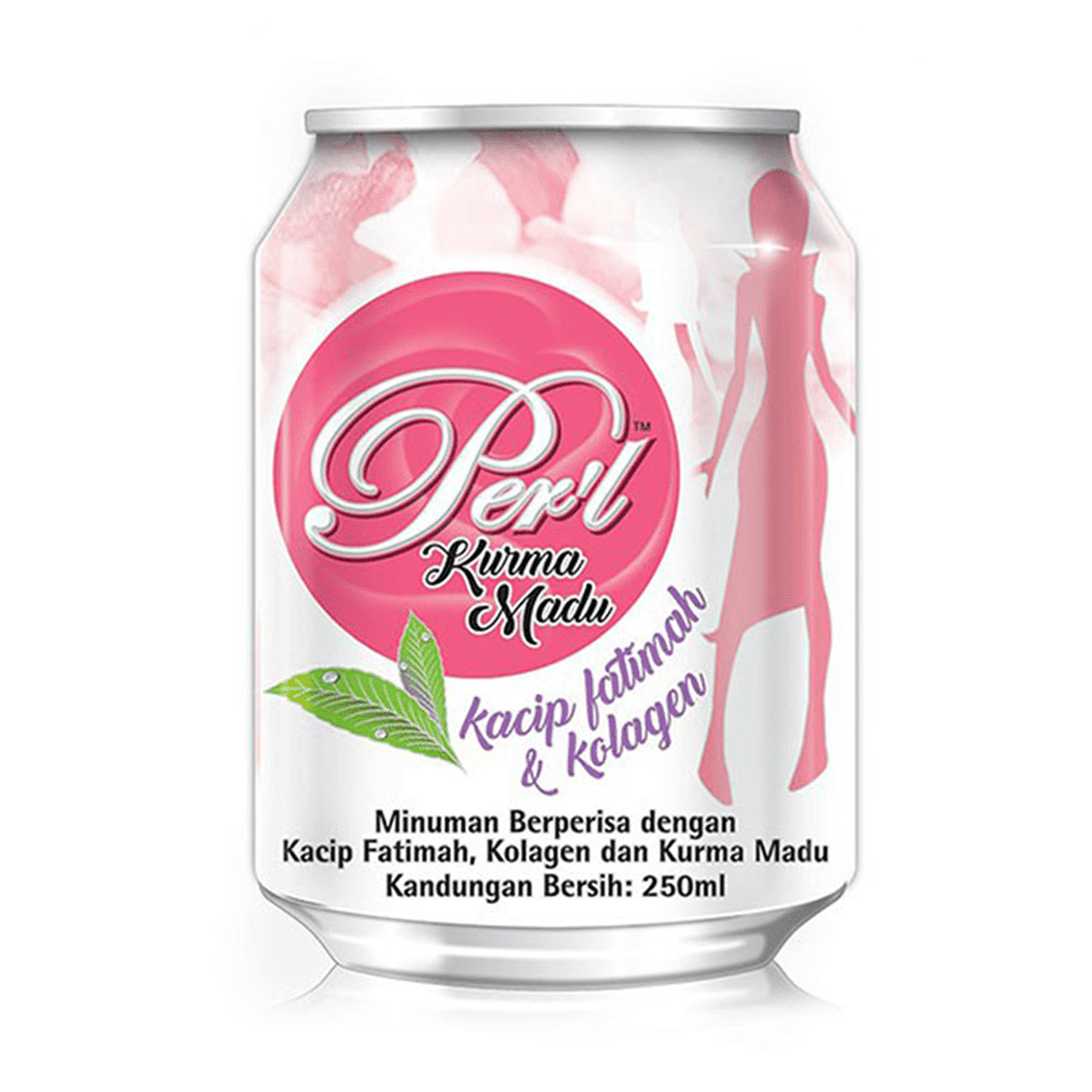 Perl Kacip Fatimah Kolagen Kurma 24 Can x 250ml