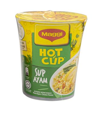Maggi Hot Cup Ayam Pek Jimat 9 x 6 Cup x 57g