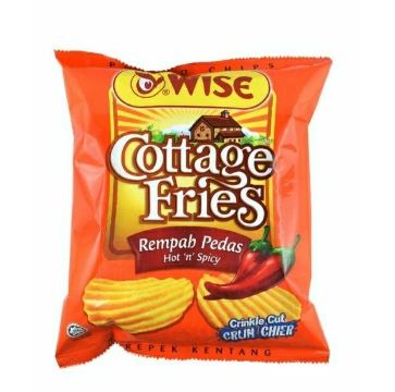 Wise Potato Chips Hot & Spicy 12 Pack x 60g