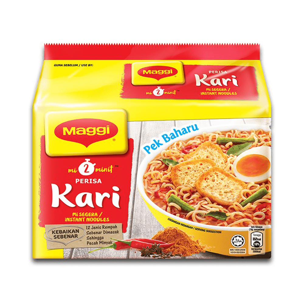 Maggi 2-Minn Kari 12 x 5 pcs x 79g