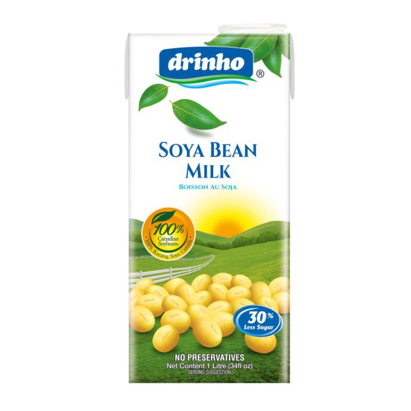 Drinho Soya Bean 12 Tetra x 1L