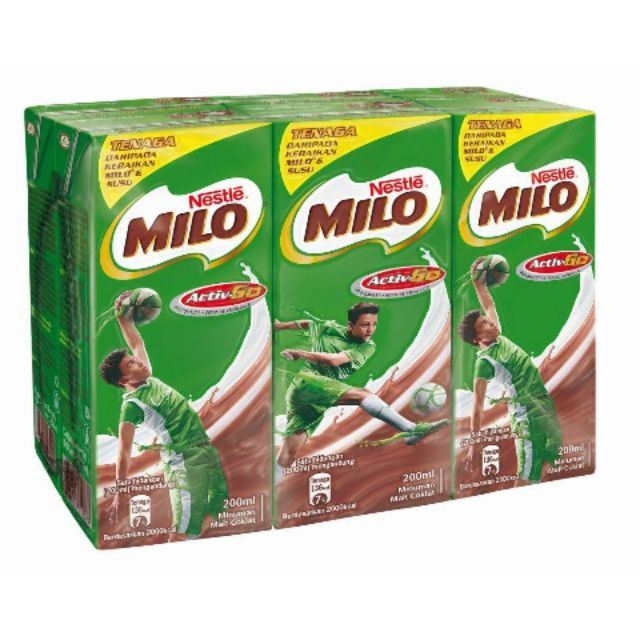 Milo ACTIV-GO UHT (4 x 6 x 200ml)