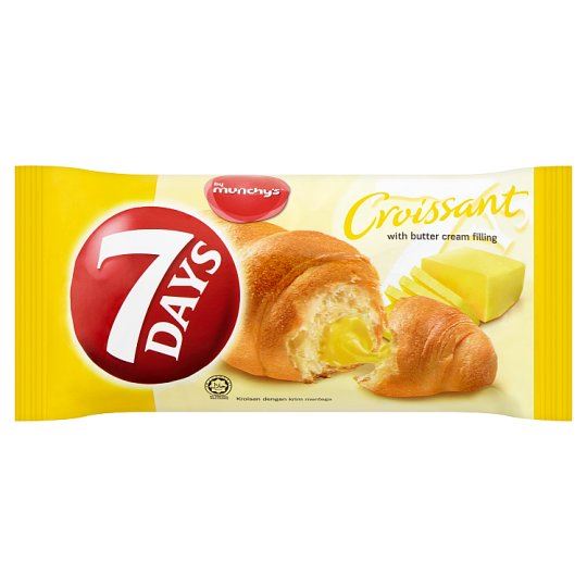 7 Days Butter Croissant 30 Pack x 60g