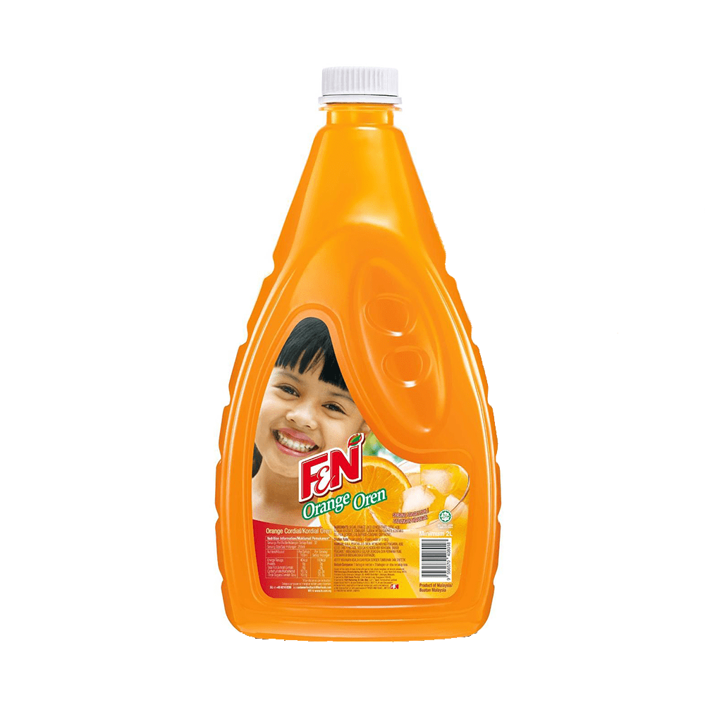 F&N Orange Cordial 2L x 6