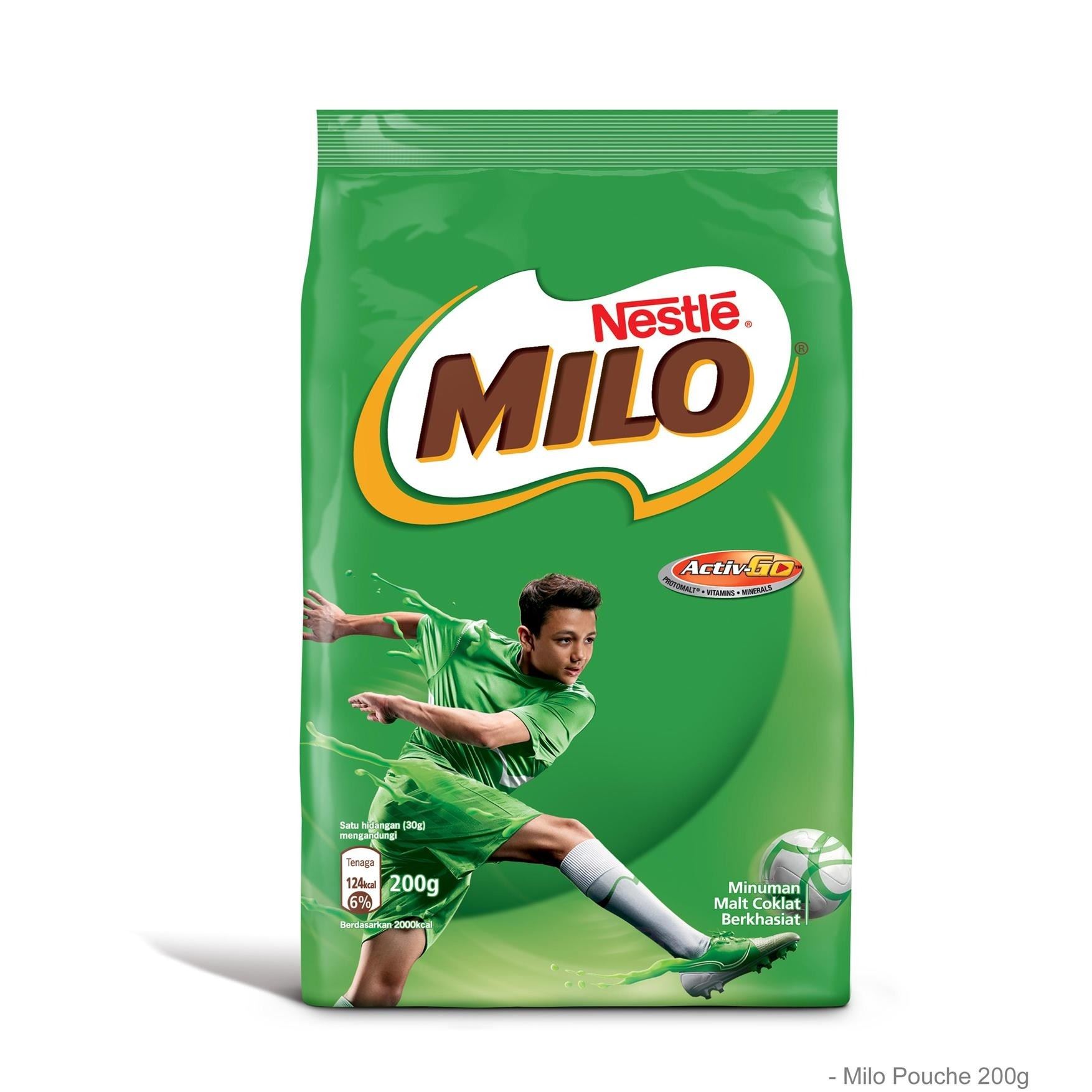 Milo ACTIV-GO Soft Pack 200g (33 x 200g)