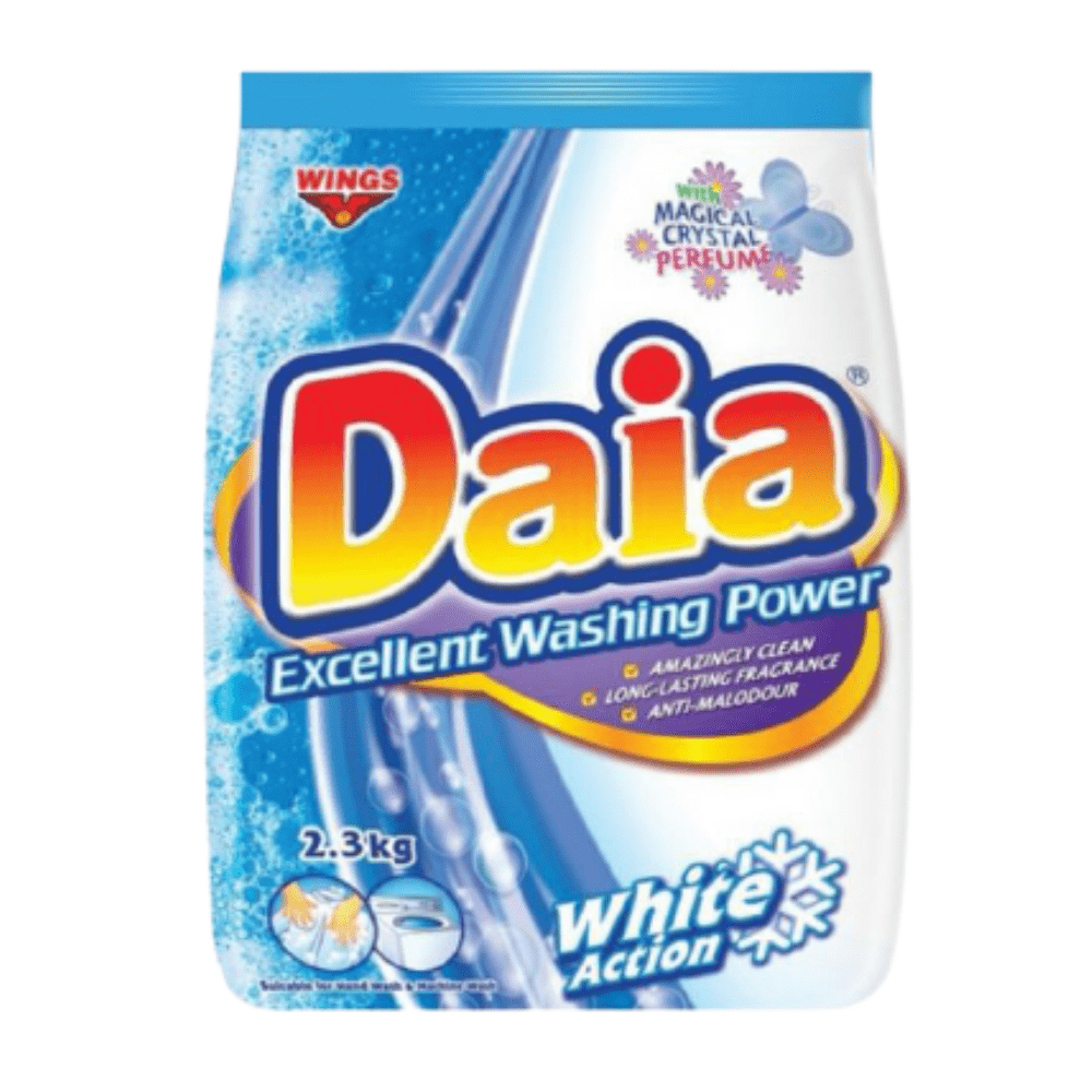 Daia Detergent Powder (White) 6X2.3kg