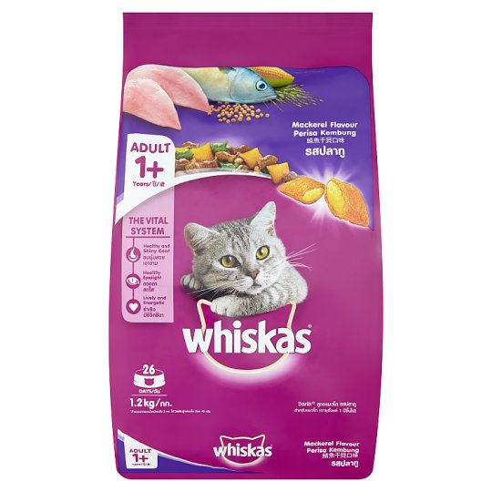 Whiskas Mackerel (1.2kg x 6)