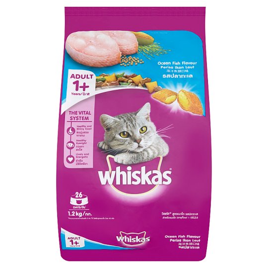 Whiskas Ocean Fish (1.2kg x 6)