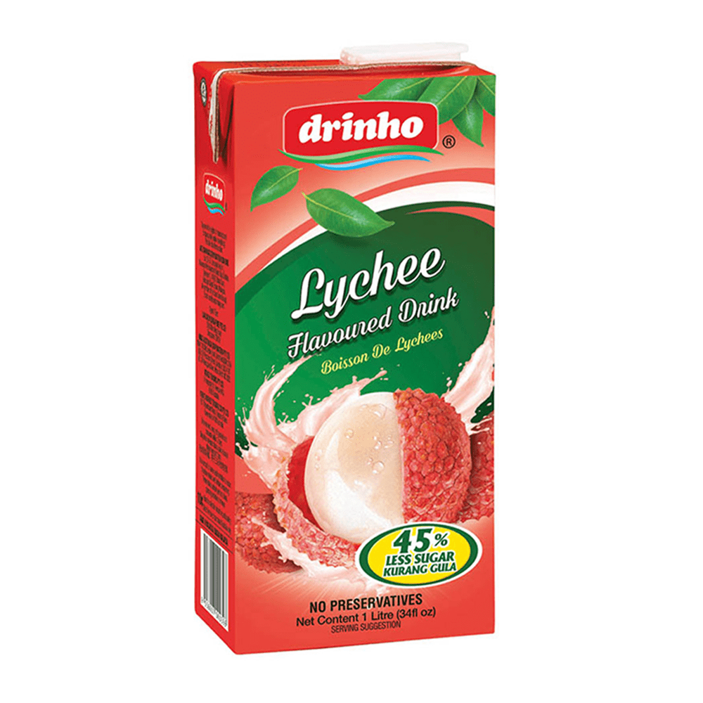 Drinho Lychee 12 Tetra x 1L