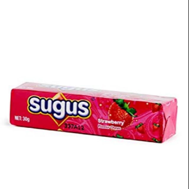 (Loose Pack) Sugus Sticks Strawberry 30g x 24 