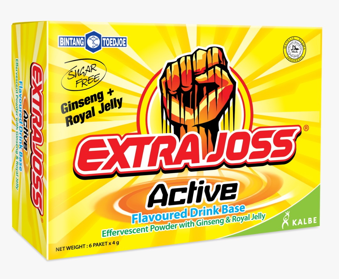 (Loose Pack) Extra Joss Active Energy Drink 6's x 10