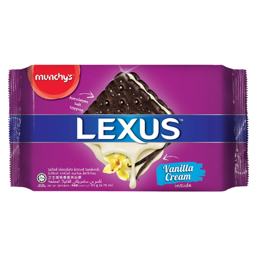 Lexus Salted Vanilla Sandwich 190g x 12