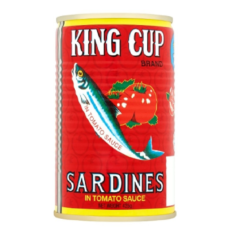 King Cup Sardines in Tomato Sauce 425g x 48