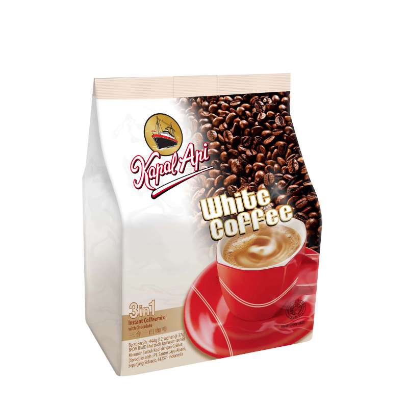 (Loose Pack) Kapal Api White Coffee (37g x 15)