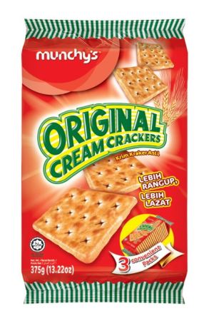 Munchy's Original Cream Cracker 375g x 12