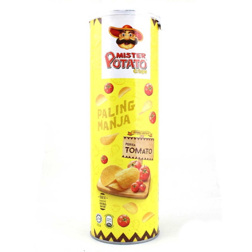 Mister Potato Crisps Tomato Tube (14 x 125g)