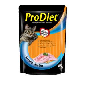 Prodiet Wet Food Ocean Fish Pouch (85g x 12) x 4