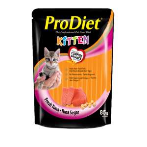 Prodiet Kitten Wet Food Tuna Pouch (85g x 12) x 4