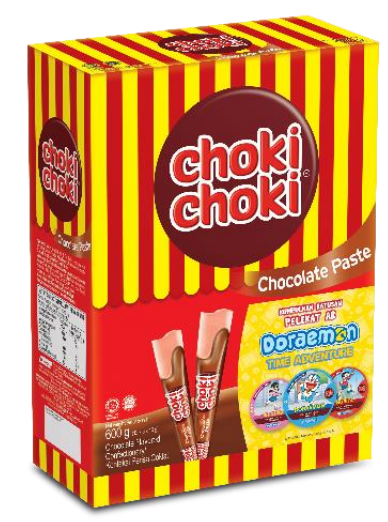 (Loose Pack) Choki Choki Chocolate Paste (9g x 5) x 12