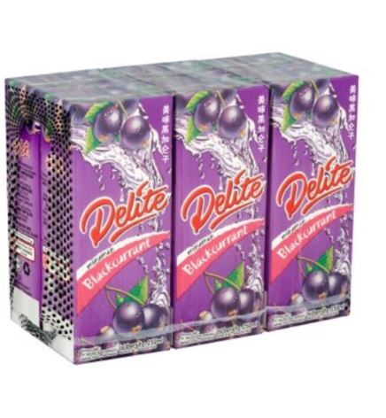 Delite Blackcurrant (250ml x 24)