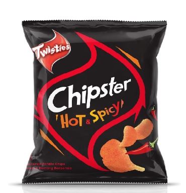 (Loose Pack) Twisties Chipster Hot & Spicy 60g x 10