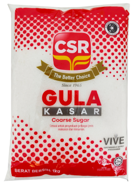 CSR C1 Grade Coarse Sugar (12 x 1kg)