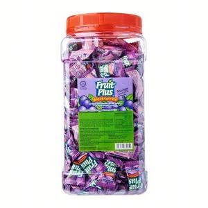 ( Loose Pack ) Fruit Plus Chewy Candy Blackcurrant 1 Jar x 350pcs