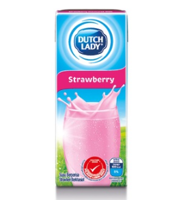 Dutch Lady Strawberry Milk 24 Tetra x 200ml