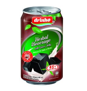 Drinho Herbal Beverage with Grass Jelly 24 Can x 300ml