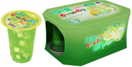 Jele Light Fresshy Mixed Fruit 12 x 6 Cup x 125g