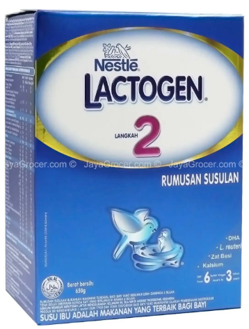 Nestle Lactogen Step 2 10 Box x (2 Pack x 325g)