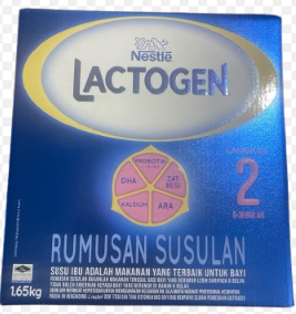 Nestle Lactogen Step 2 6 Box x (3 Pack x 550g)