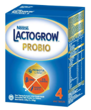 Nestle Lactogrow Probio Step 4 10 Box x (2 Pack x 300g)