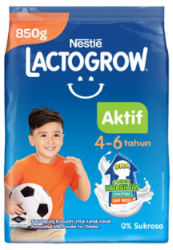 Nestle Lactogrow Aktif 4-6 Tahun 12 Pack x 850g
