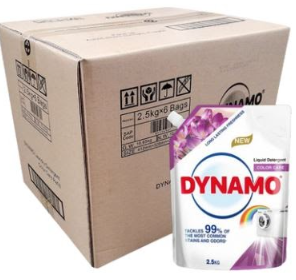 Dynamo Liquid Detergent Colour Care Refill 6 Pack x 2.5kg