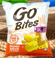 Go Bites White Cheese 4 x 10 Pack x 60g