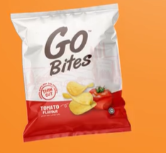 Go Bites White Tomato 4 x 10 Pack x 60g