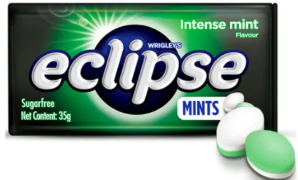 Loose 8 Pack x 35g Eclipse Mints Intense Mint