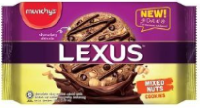 Lexus Mixed Nuts Cookies 12 Pack x 189g
