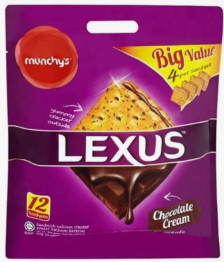 Lexus Chocolate Sandwich 12 Pack x 418g