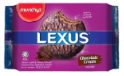 Lexus Chocolate Cream Biscuits Coated 24 Pack x 80g