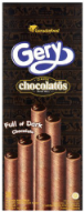 Gery Chocolatos Dark Wafer Roll 36 x 5pcs x 14g