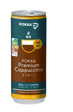 Pokka Premium Cappuccino Coffee 24 Can x 240ml