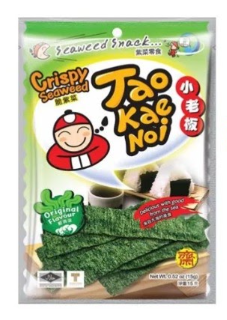 Loose 20 Pack x 12g Taokaenoi Crispy Seaweed Original