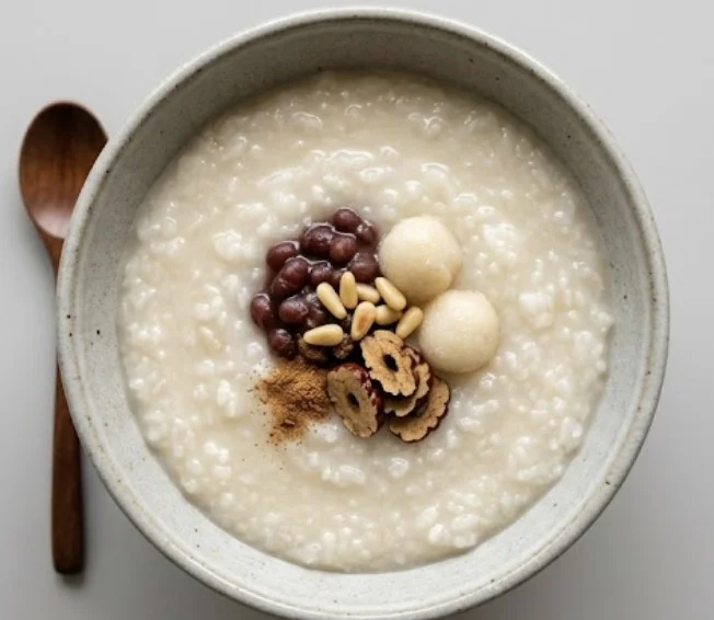 Dessert glutinous rice porridge