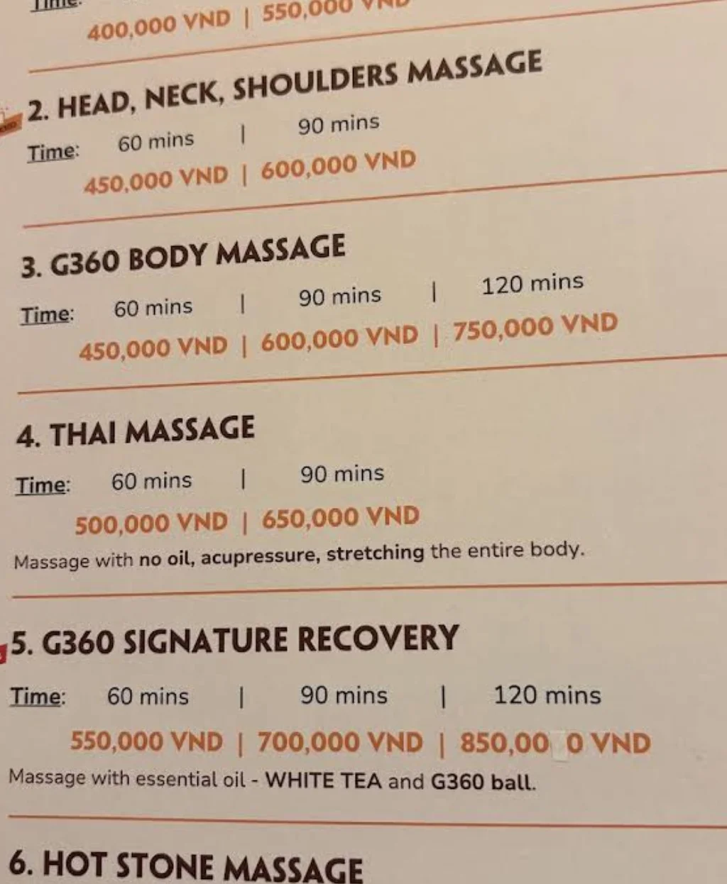 G360 SPA